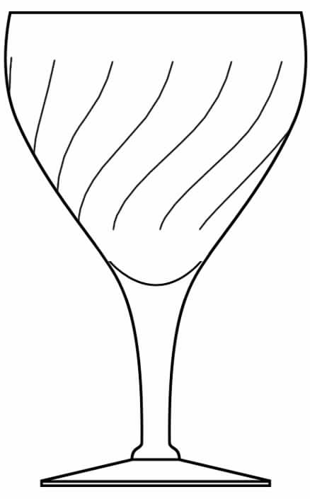Silver Twist Water Goblet by Reizart-1
