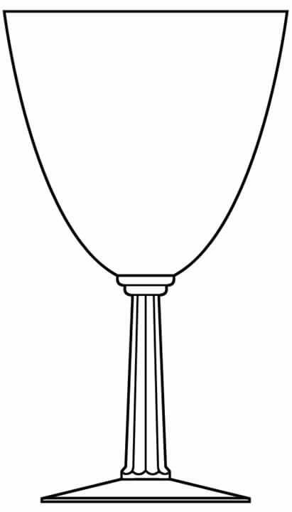 Solitaire Water Goblet by Reizart-1