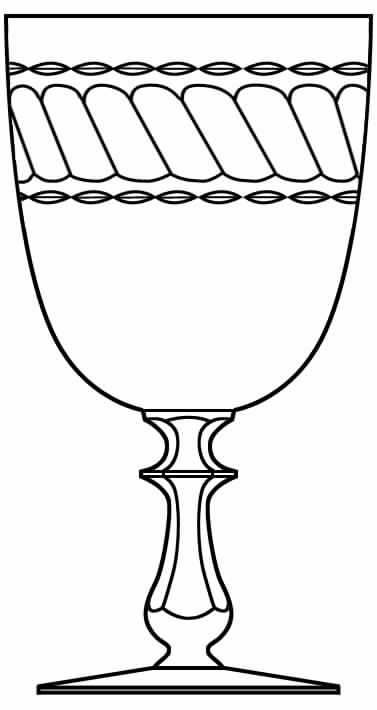 Swirl Water Goblet by Reizart-1