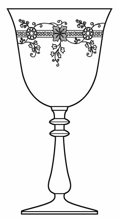 Vine Water Goblet by Reizart-1