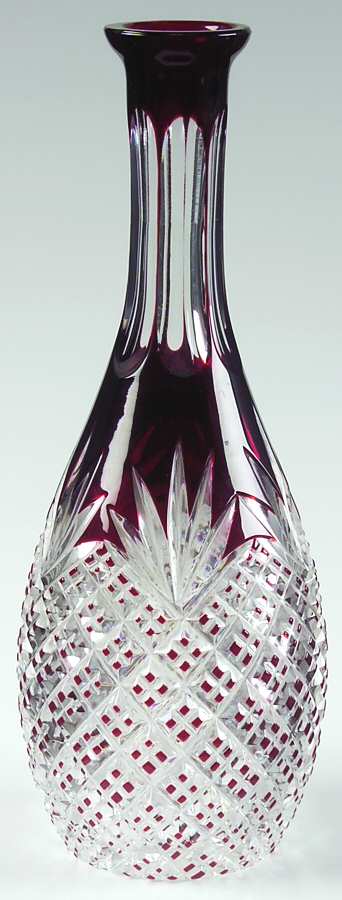 Strawberry Diamond Ruby Cordial Decanter No Stopper by Rexxford-1
