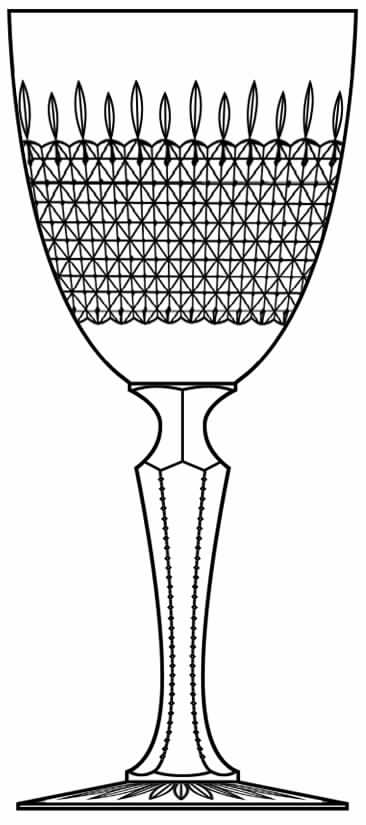 Chamberlin Water Goblet by Rogaska-1