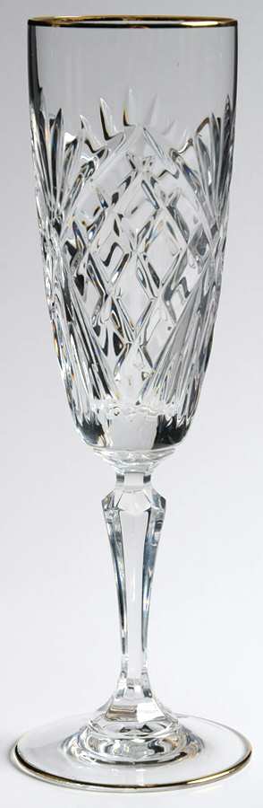 Chatham Gold Fluted Champagne by Rogaska-1