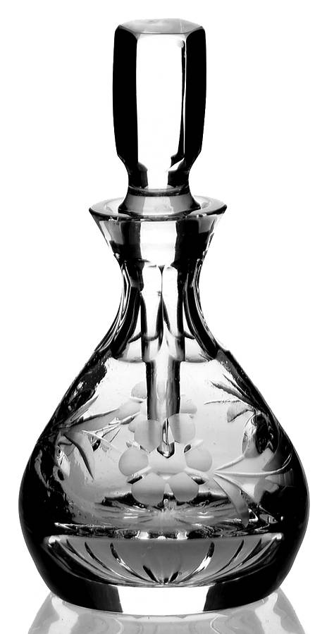 Country Garden Round Perfume Bottle & Stopper by Rogaska-1