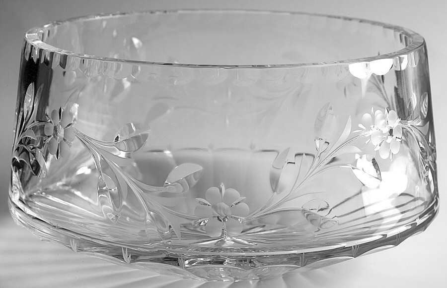 Country Garden 8" Round Bowl by Rogaska-1