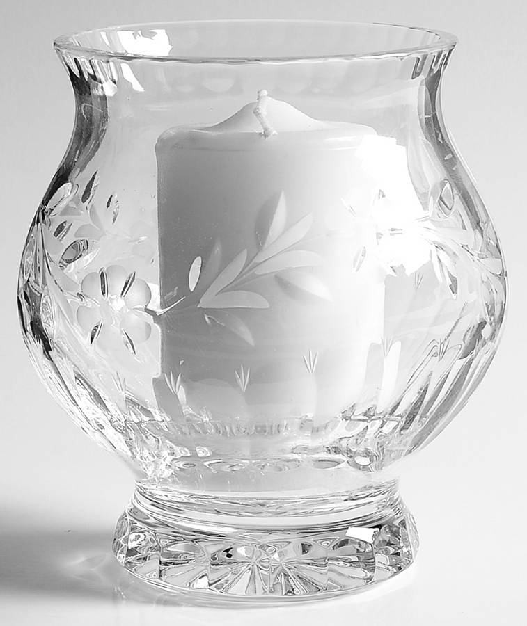 Country Garden 1 Piece Open Hurricane/Vase by Rogaska-1
