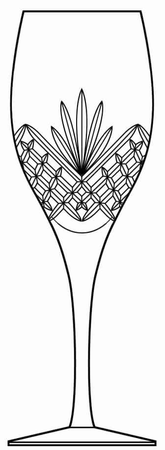 Coronation Water Goblet by Rogaska-1