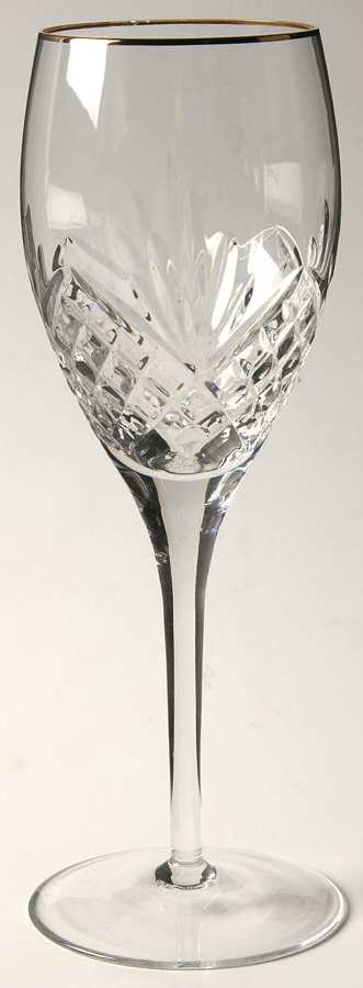 Coronation Gold Wine Glass by Rogaska-1