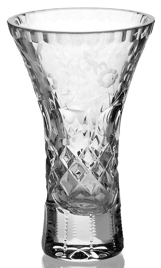 Gallia 4" Trumpet Vase by Rogaska-1