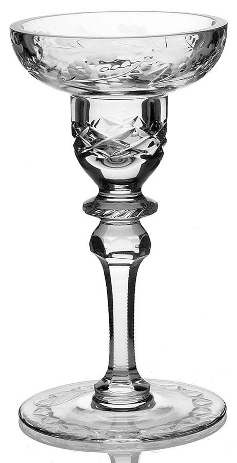 Gallia 6" Single Light Candlestick by Rogaska-1