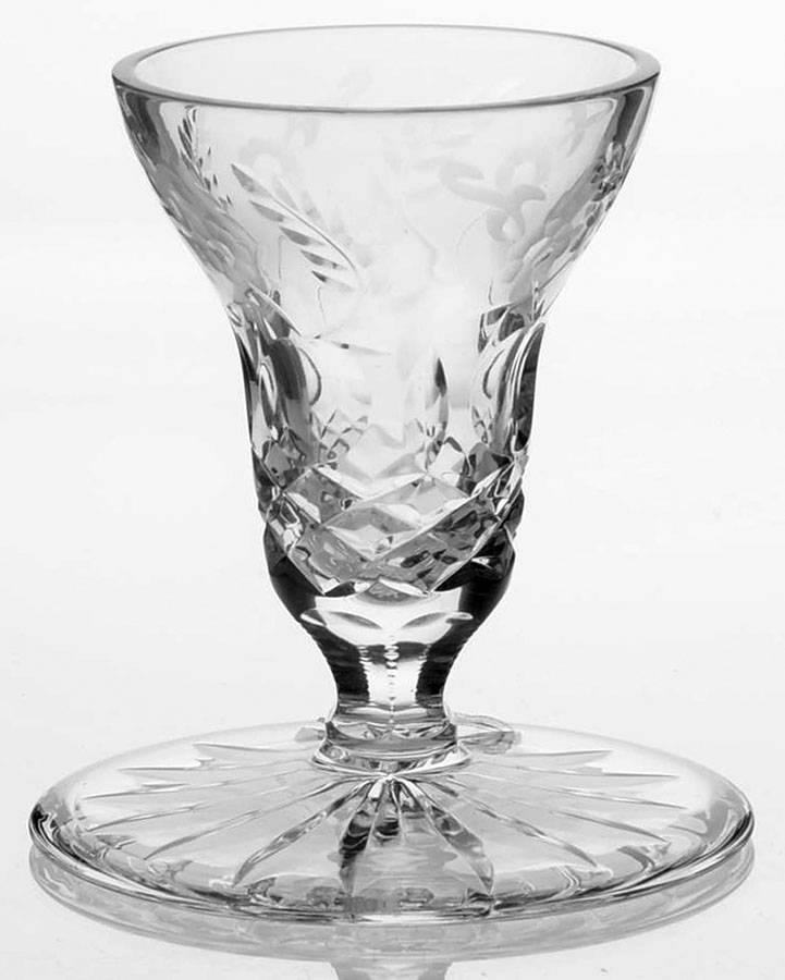 Gallia 3" Single Light Candlestick by Rogaska-1