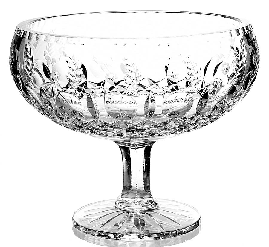Gallia Round Compote (Height X Width) by Rogaska-1