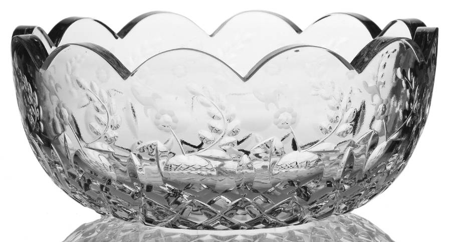 Gallia 8" Scalloped Bowl by Rogaska-1
