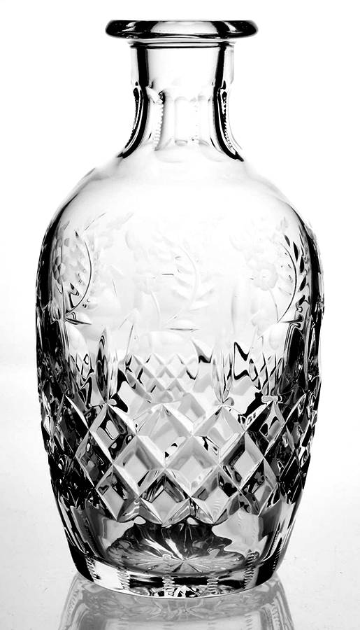 Gallia Small Whiskey Decanter No Stopper by Rogaska-1