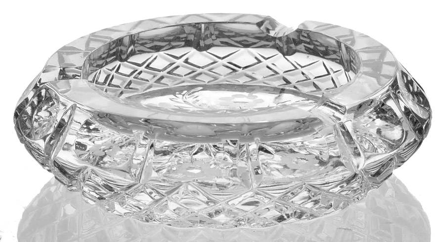 Gallia 4" Round Ashtray by Rogaska-1