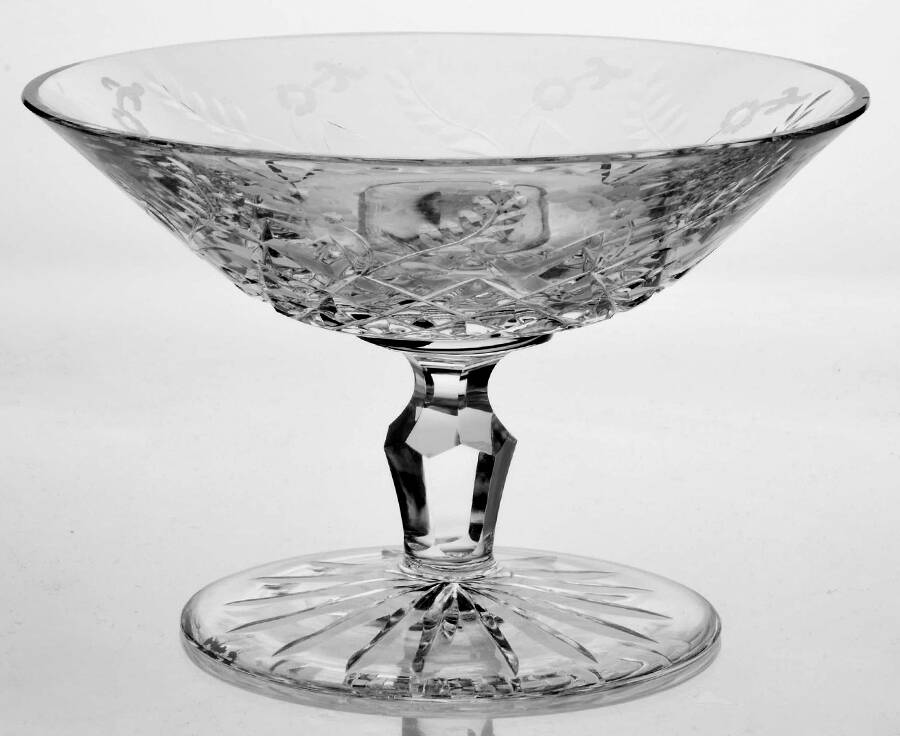 Gallia Round Compote (Height X Width) by Rogaska-1