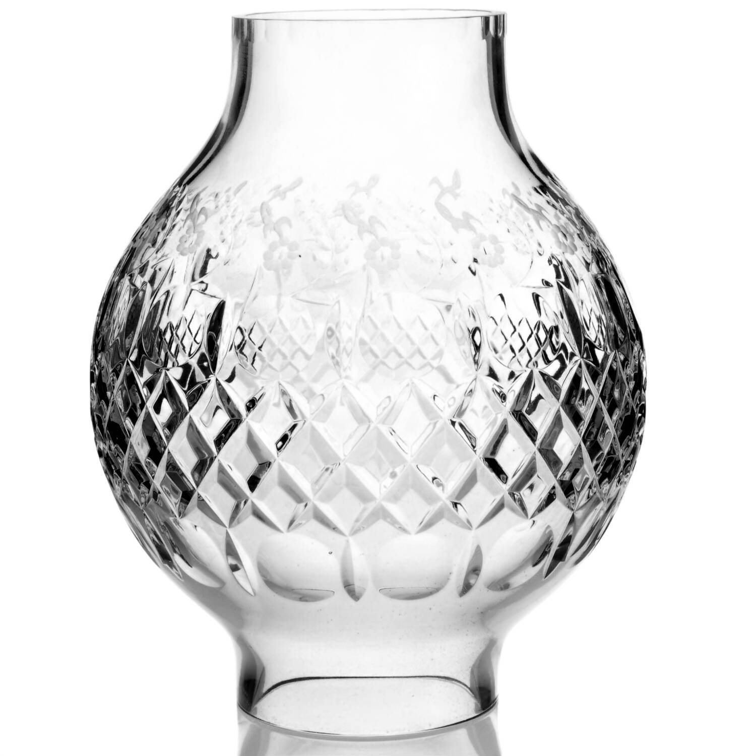 Gallia Globe for Hurricane Lamp by Rogaska-1