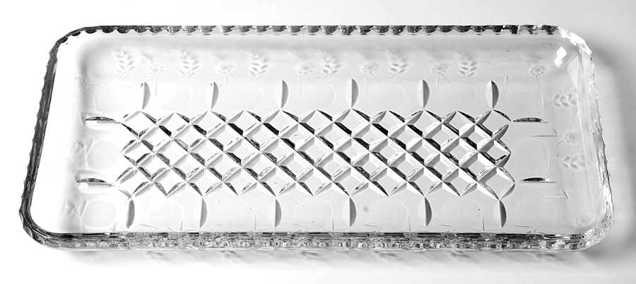 Gallia 13" Rectangular Tray by Rogaska-1
