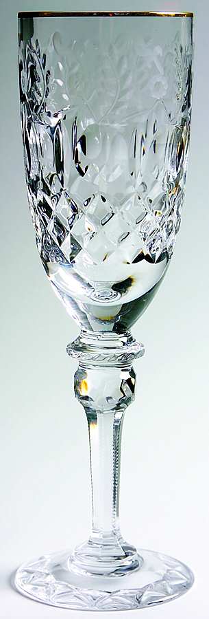 Gallia Gold Fluted Champagne by Rogaska-1
