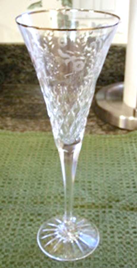 Gallia Gold Fluted Champagne by Rogaska-1