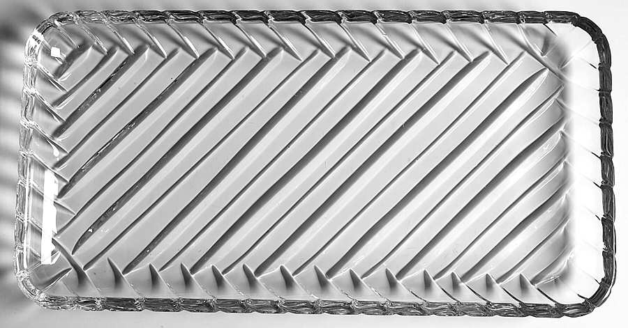 Galleria (Cut) 13" Rectangular Tray by Rogaska-1