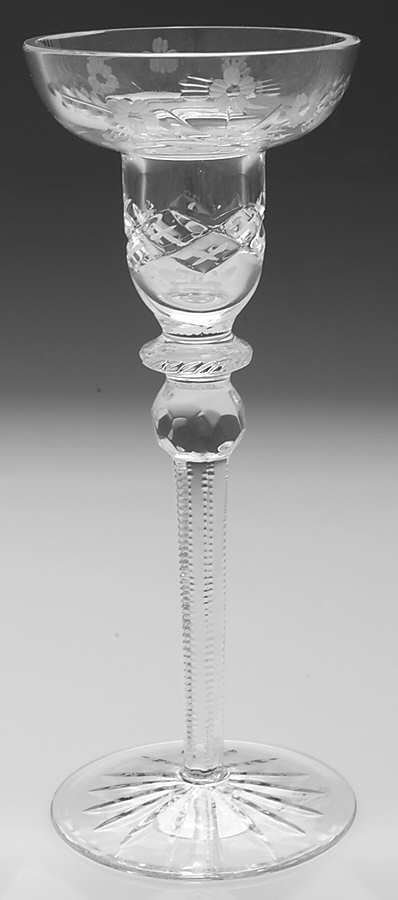 Jasmine 7" Single Light Candlestick by Rogaska-1