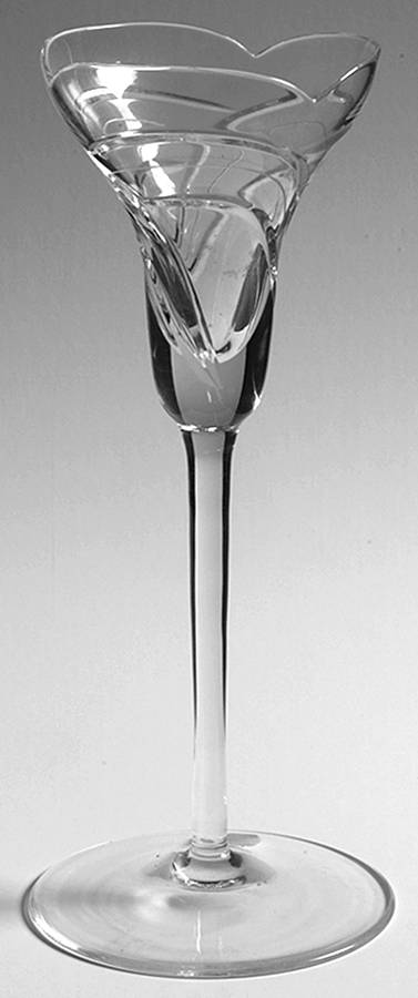 Maestro Tall Single Light Candlestick by Rogaska-1
