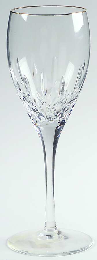Memoir Gold Wine Glass by Rogaska-1