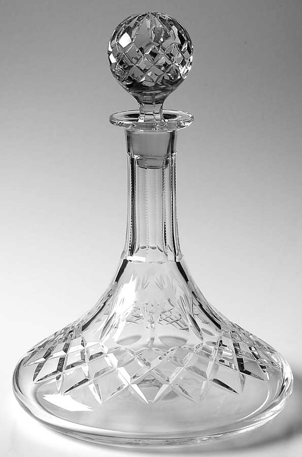Queen Ships Decanter & Stopper by Rogaska-1