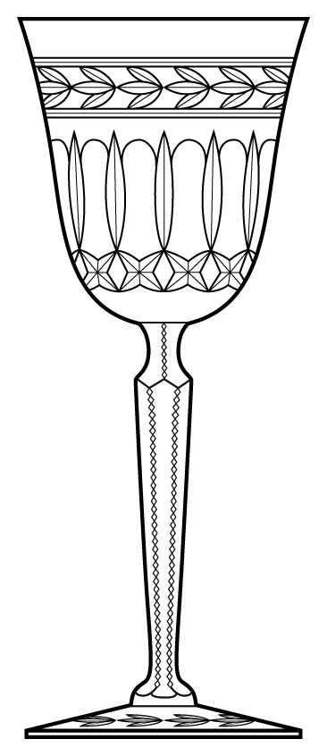 RGS3 Water Goblet by Rogaska-1