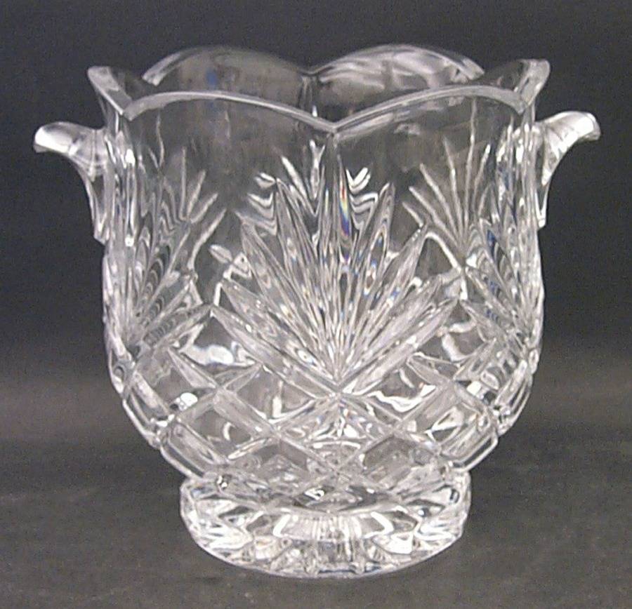 Richmond (No Trim, Notched and Multisided Stem) Ice Bucket by Rogaska-1