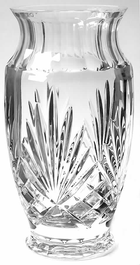 Richmond (No Trim, Notched and Multisided Stem) 10" Urn Vase by Rogaska-1