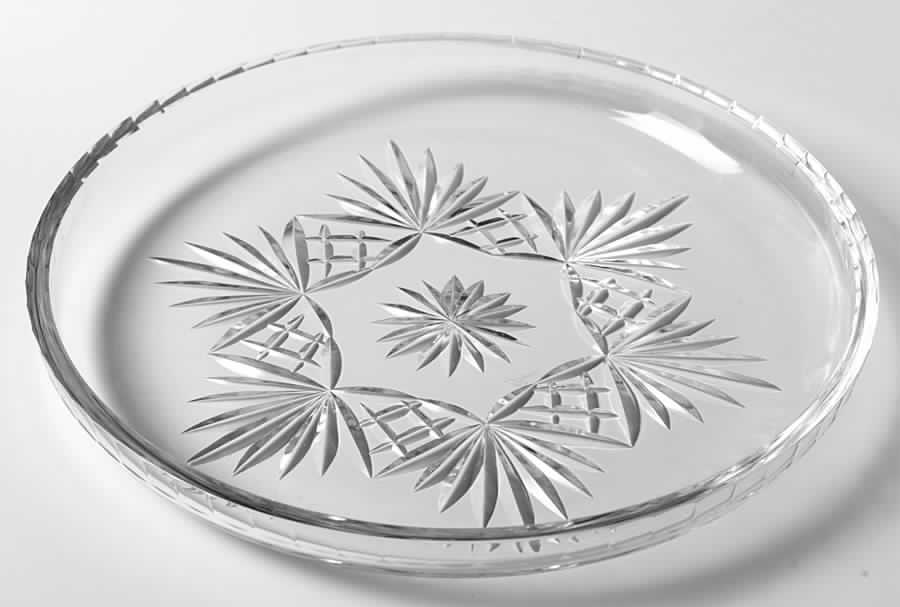 Richmond (No Trim, Notched and Multisided Stem) Cake Plate by Rogaska-1