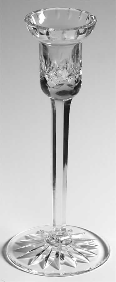 Richmond (No Trim, Notched and Multisided Stem) 8" Single Light Candlestick by Rogaska-1