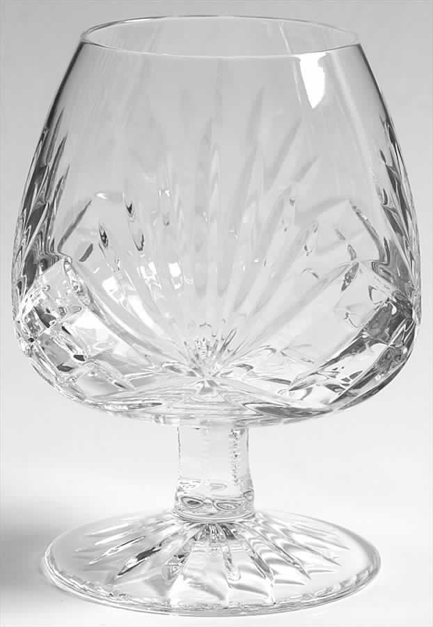 Richmond (No Trim, Notched and Multisided Stem) Brandy Glass by Rogaska-1