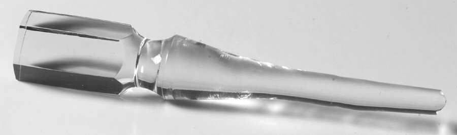 Richmond (No Trim, Notched and Multisided Stem) Stopper for Round Perfume Bottle by Rogaska-1