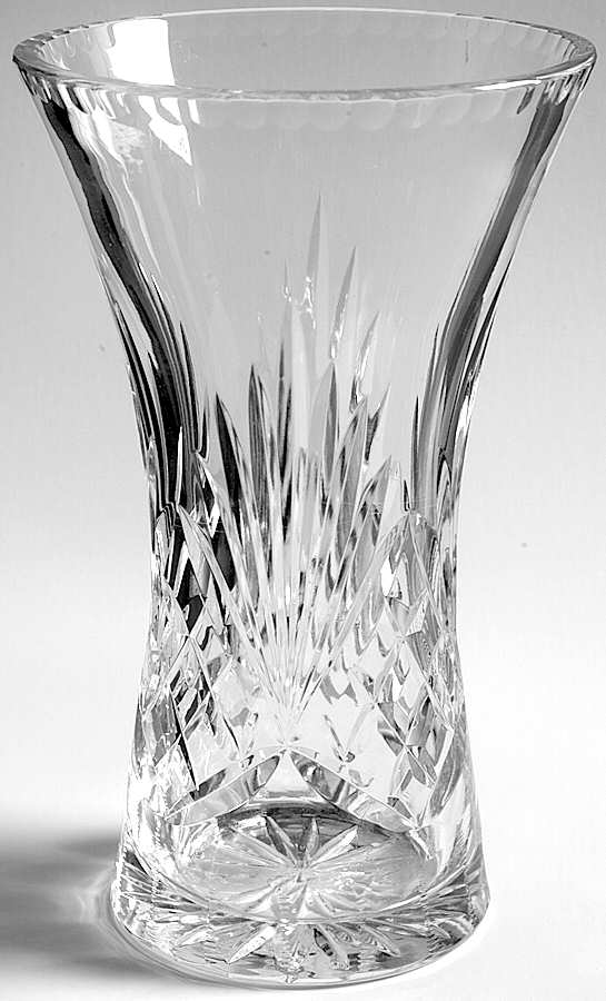Richmond (No Trim, Notched and Multisided Stem) 8" Belly Vase by Rogaska-1