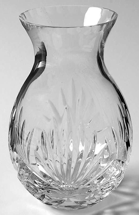 Richmond (No Trim, Notched and Multisided Stem) 5" Flower Vase by Rogaska-1