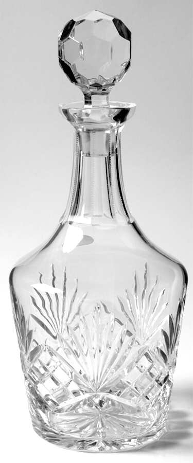 Richmond (No Trim, Notched and Multisided Stem) Decanter & Stopper by Rogaska-1