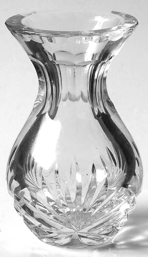 Richmond (No Trim, Notched and Multisided Stem) 3" Violet Vase by Rogaska-1