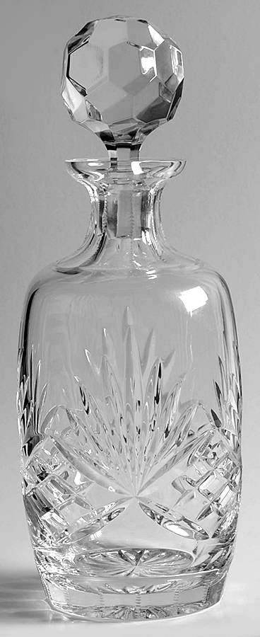 Richmond (No Trim, Notched and Multisided Stem) Decanter & Stopper by Rogaska-1