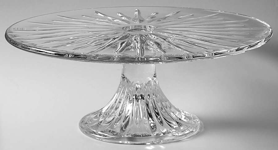 Soho 12" Diameter Cake Stand/Pedestal by Rogaska-1