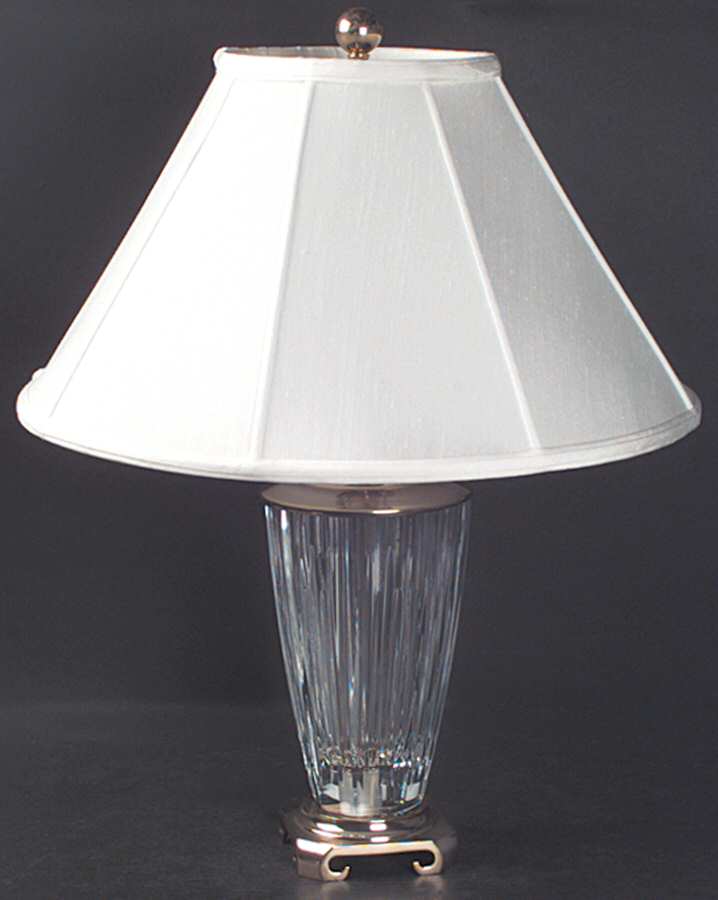 Soho Electric Lamp & Shade by Rogaska-1