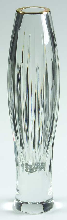 Soho Gold 8" Bud Vase by Rogaska-1