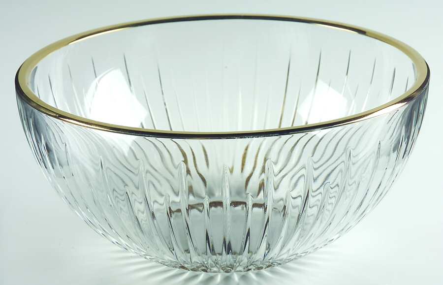 Soho Gold 10" Round Bowl by Rogaska-1