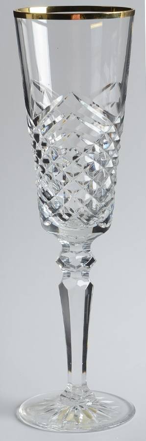 Stockbridge Gold Fluted Champagne by Rogaska-1