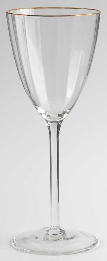 Tara Gold Wine Glass by Rogaska-1