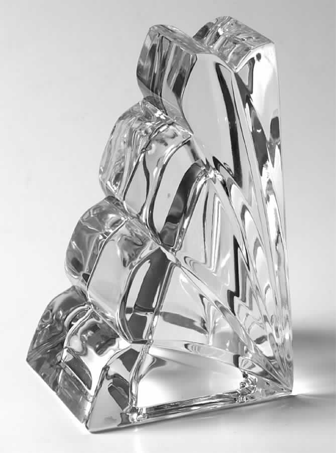 Tulipe Bookend by Rogaska-1