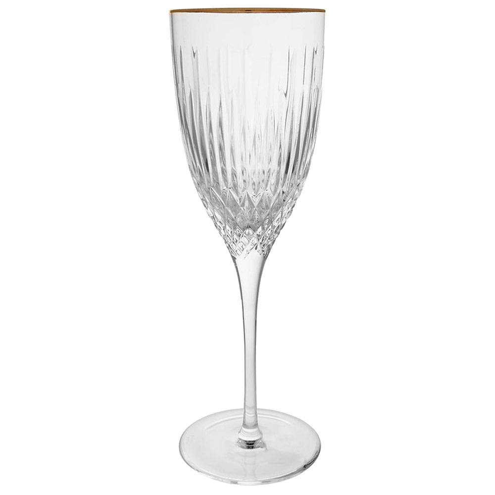 Vogue Gold Water Goblet by Rogaska-1