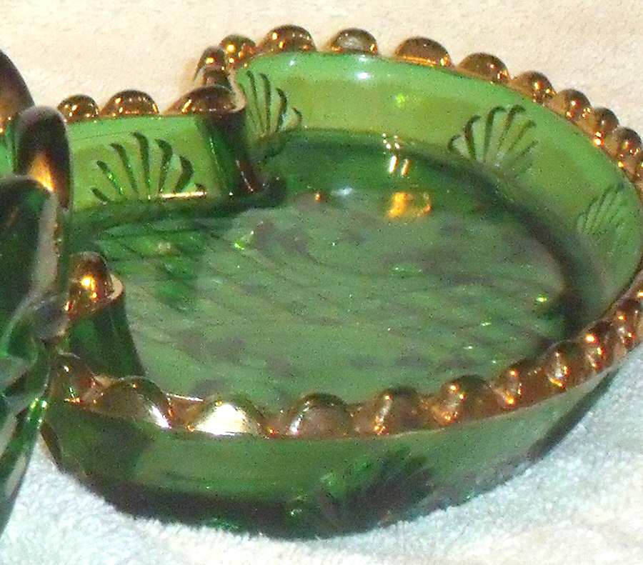 Croesus Green (Emerald) Pickle Dish by Riverside-1